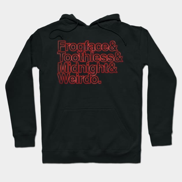 Stranger nicknames Hoodie by paulagarcia